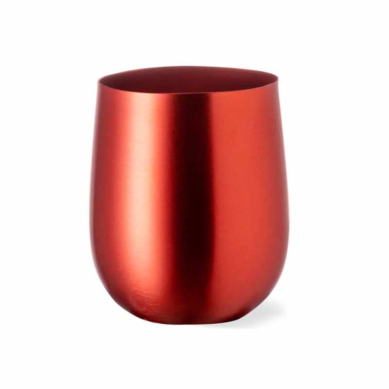 Bicchieri in alluminio da personalizzare con scritte - cod. MK20212