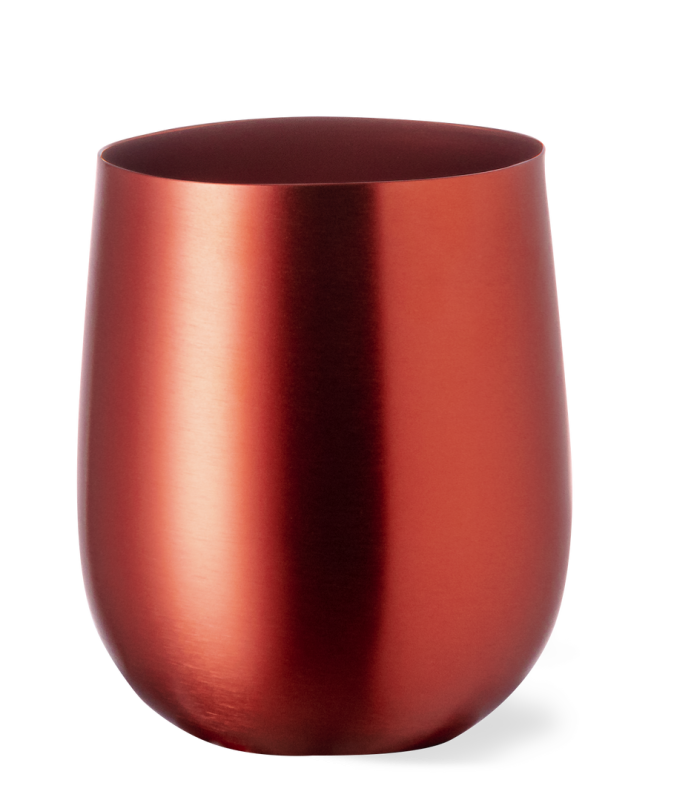 Bicchieri in alluminio da personalizzare con scritte - cod. MK20212