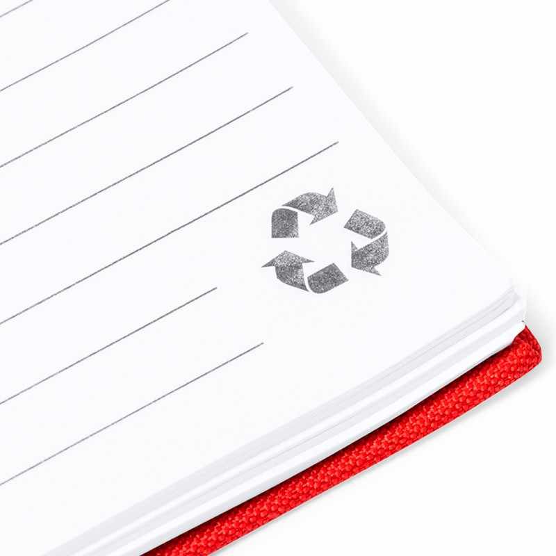 Block Notes A5 con copertina rigida da 100 fogli a una riga - cod. MK20230
