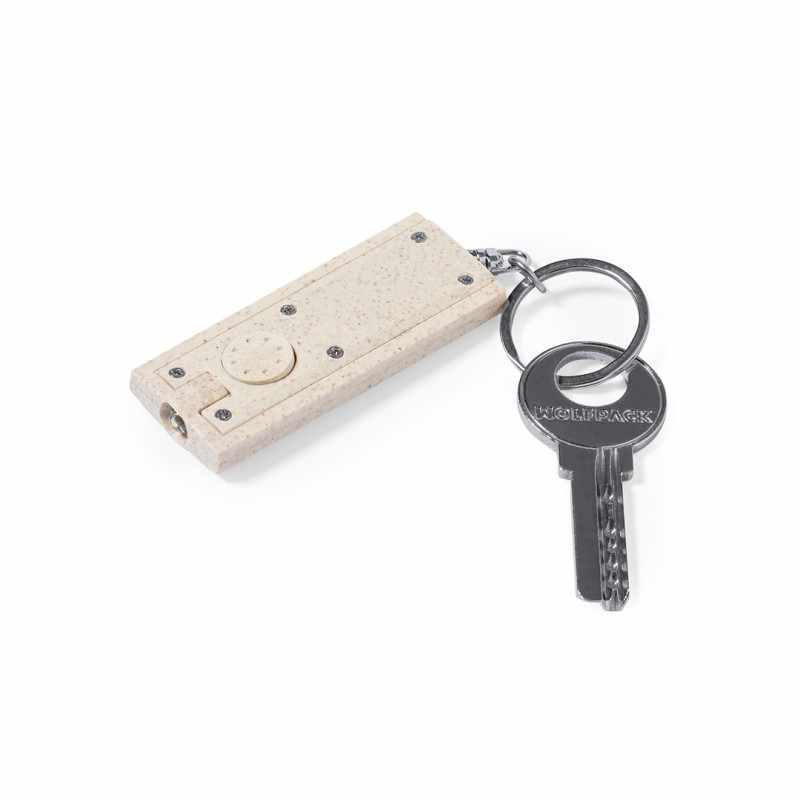 Portachiavi personalizzato con torcia - cod. MK20231