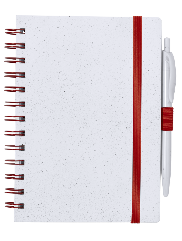 Taccuino con scritte promozionali e penna inclusa - cod. MK20220