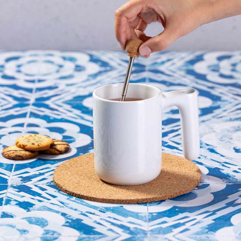 Tazze con agitatore da 500 ml - cod. MK20235