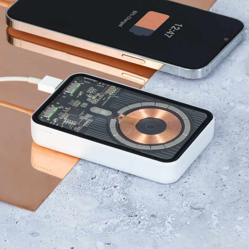 Caricabatterie da serigrafare da 5.000 mAh - cod. MK20251