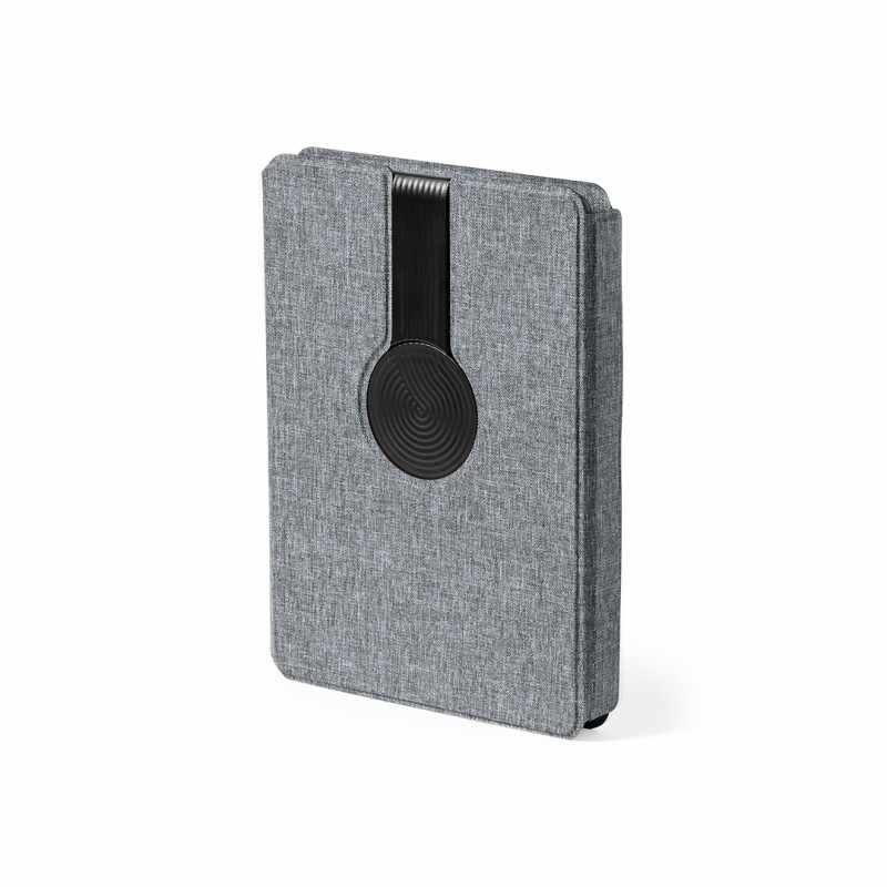 Block Notes A5 multifunzione con powerbank wireless - cod. MK20248