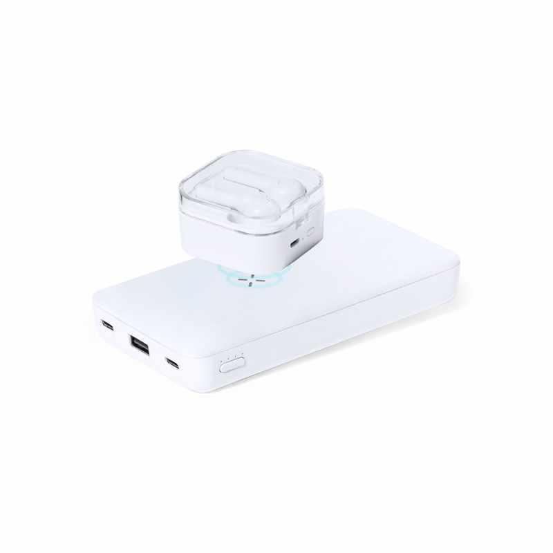 Power Bank da 5.000 mAh stampati con scritte - cod. MK20266