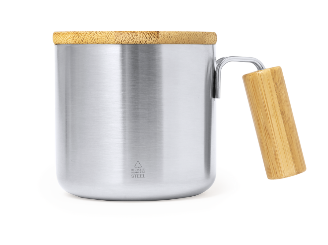 Tazza Termica con scritte serigrafate da 330 ml - cod. MK20257