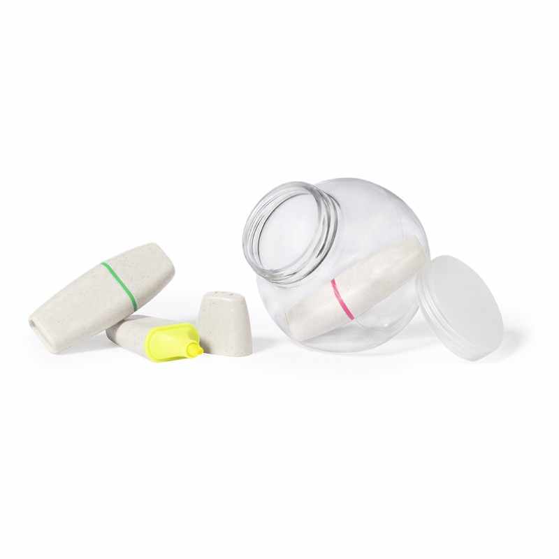 Barattolo personalizzato con Evidenziatori - cod. MK20289