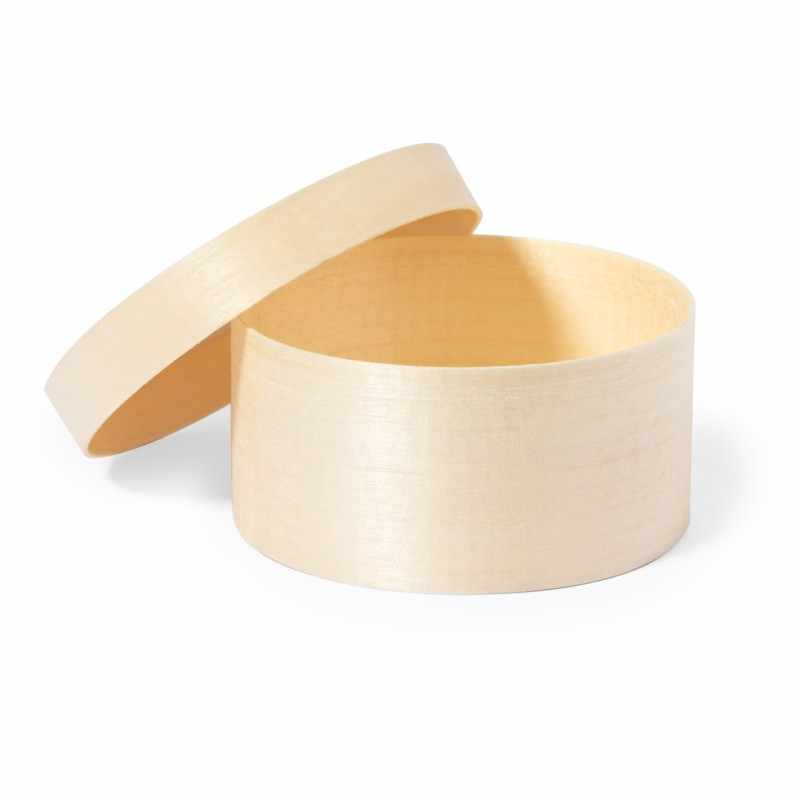 Scatola Regalo rotonda personalizzata con scritte - cod. MK20347