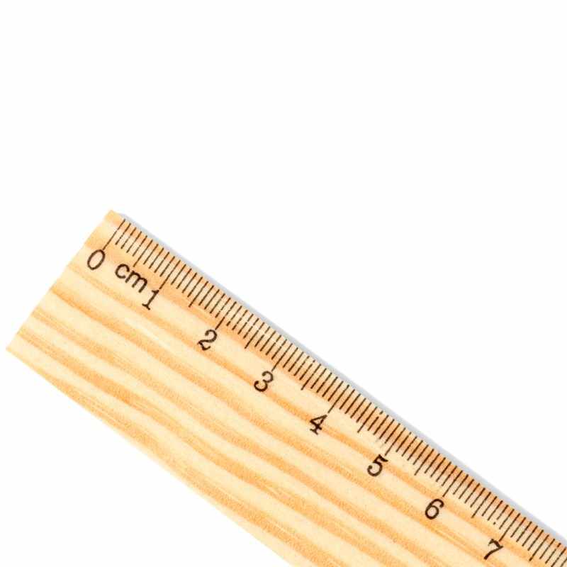 Righello in legno da 30 cm con logo - cod. MK20378