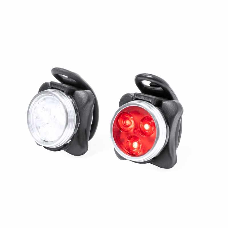 Luci per bicicletta con tre potenti LED - cod. MK20438