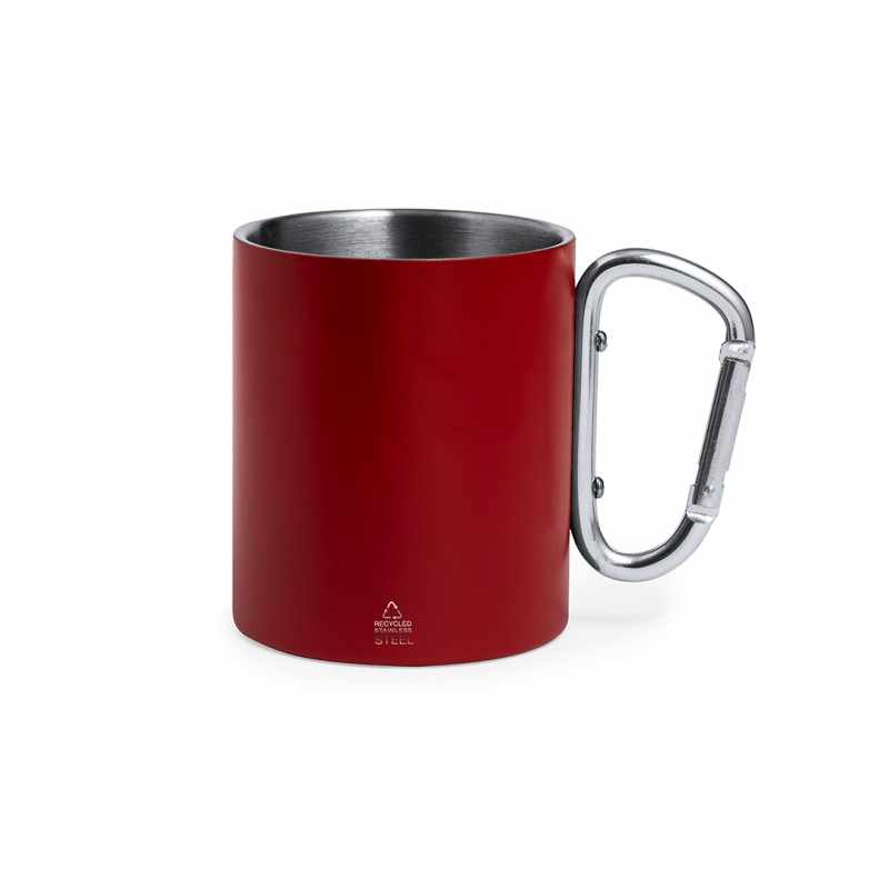 Tazza con moschettone personalizzate con logo - cod. MK20456