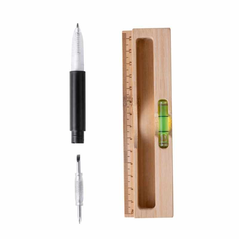 Multiutensile con cacciavite e livella da personalizzare - cod. MK20477