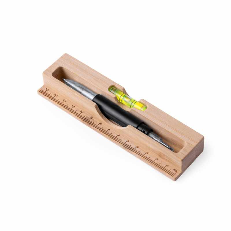 Multiutensile con cacciavite e livella da personalizzare - cod. MK20477