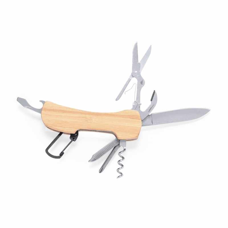 Coltellino multifunzione personalizzabile con scritte - cod. MK20484