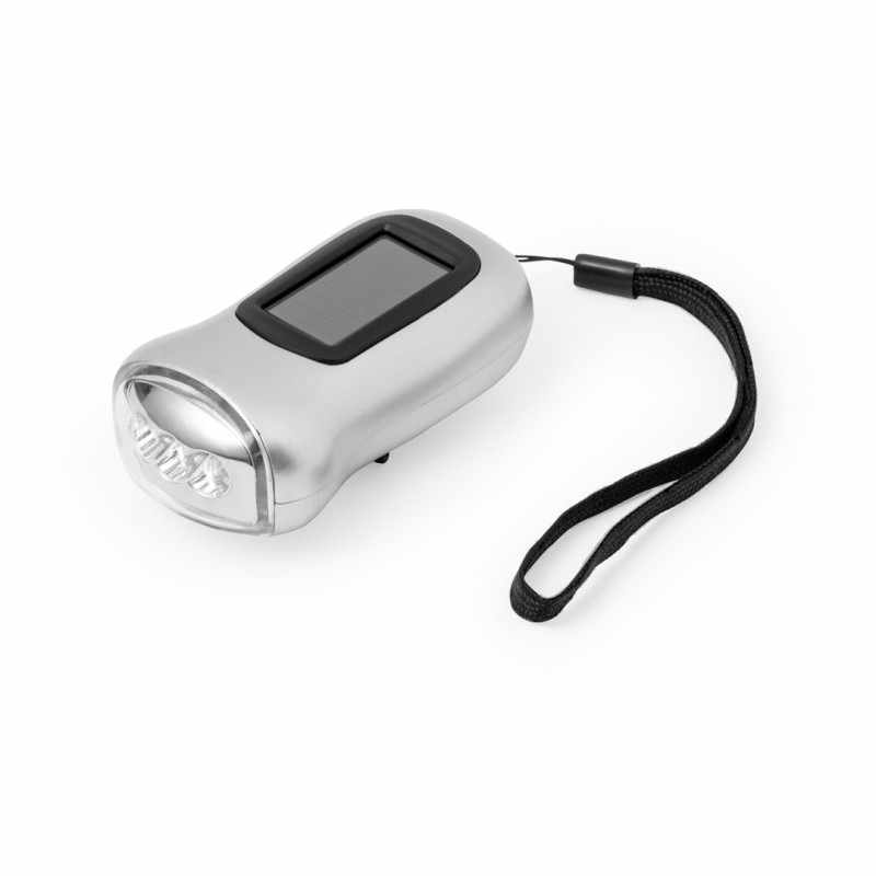 Torcia solare portatile con logo stampato - cod. MK20490