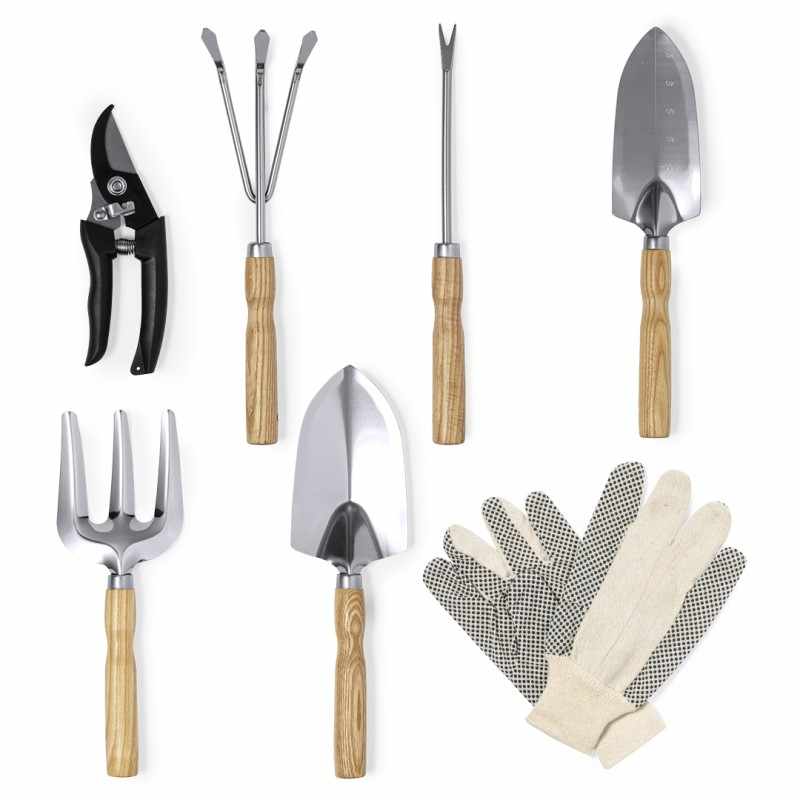 Set Giardinaggio con grembiule personalizzato - cod. MK20475