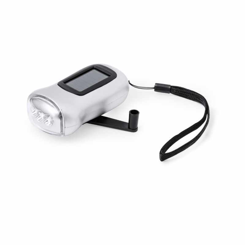 Torcia solare portatile con logo stampato - cod. MK20490