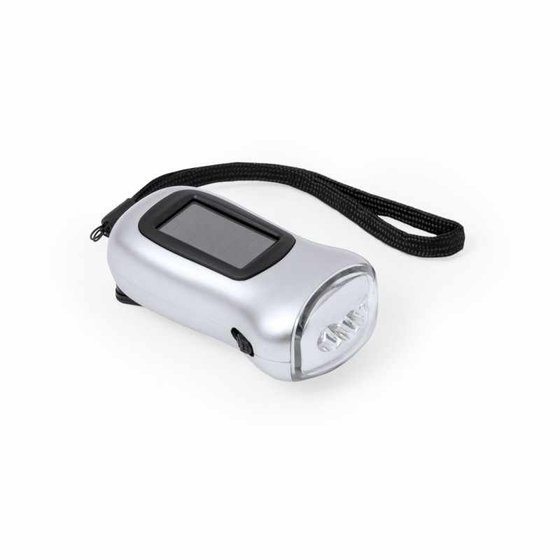 Torcia solare portatile con logo stampato - cod. MK20490