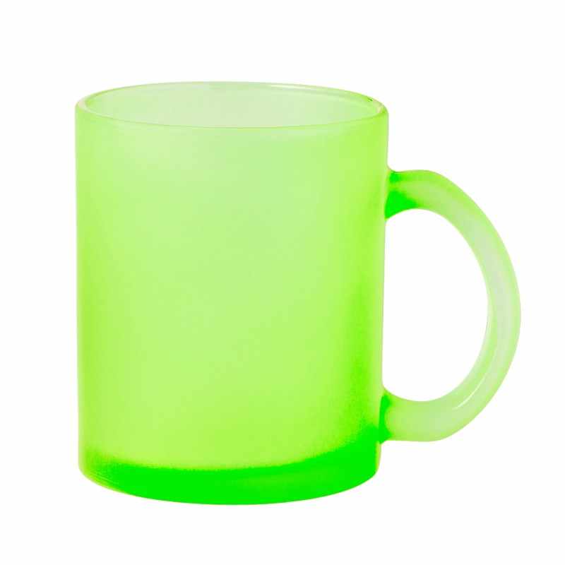 Tazze in vetro dai colori opachi da 350 ml per sublimazione - cod. MK20516