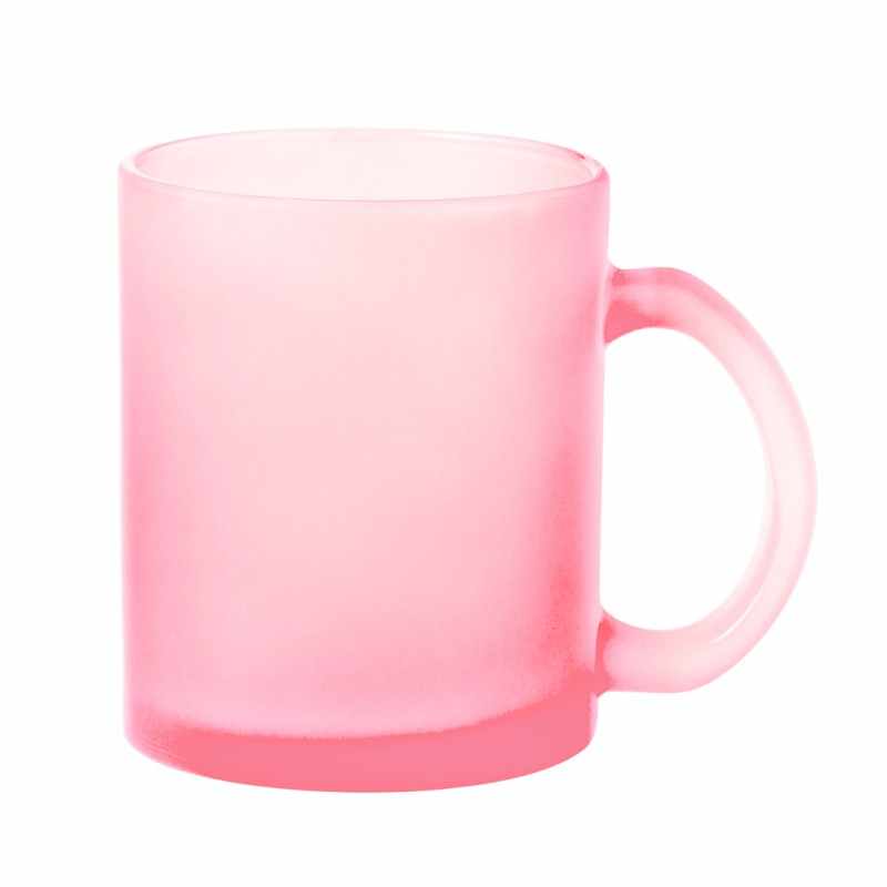 Tazze in vetro dai colori opachi da 350 ml per sublimazione - cod. MK20516