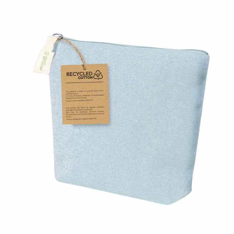 Beauty Case in cotone riciclato - cod. MK20529
