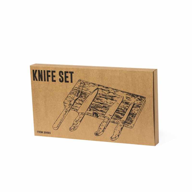 Set di Coltelli in custodia da personalizzare - cod. MK20593
