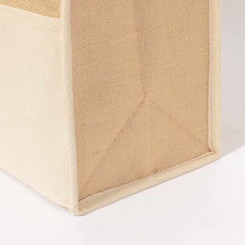 Borsa Termica in Juta Laminata f.to 43x34x20 cm. - cod. MK20624