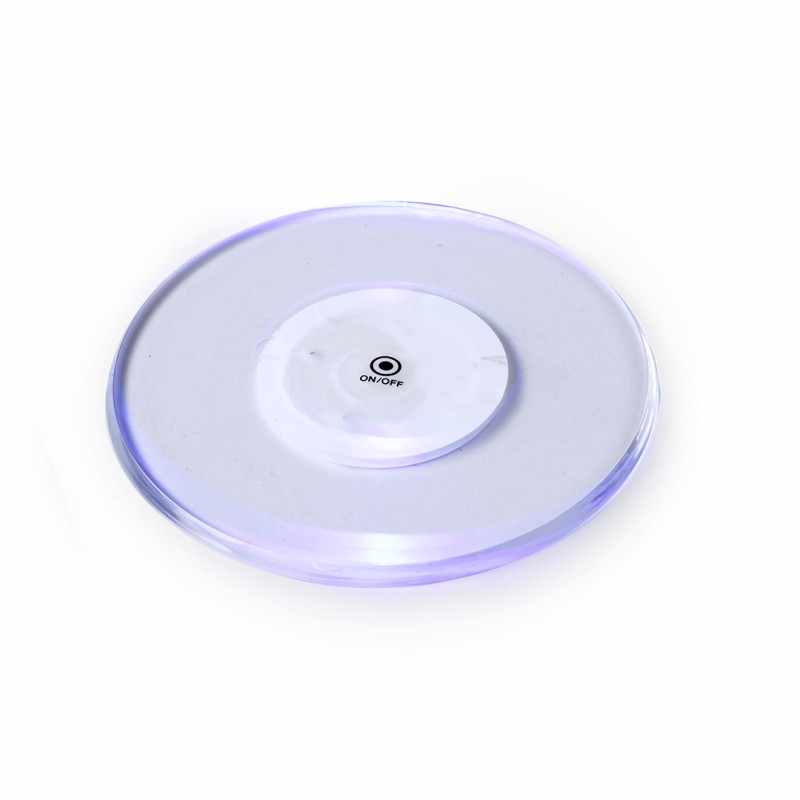 Sottobicchieri con luci led - cod. MK20630