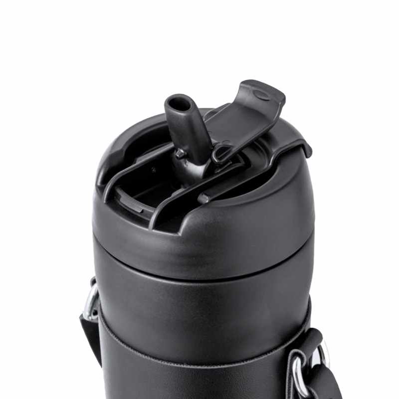 Borraccia termica con cannuccia - cod. MK20718