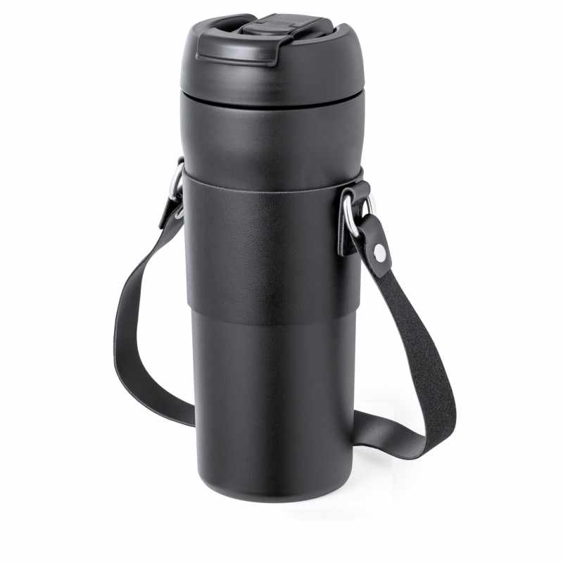 Borraccia termica con cannuccia - cod. MK20718