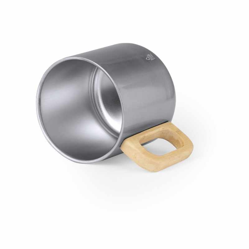 Tazza in acciaio da 400 ml. - cod. MK20703