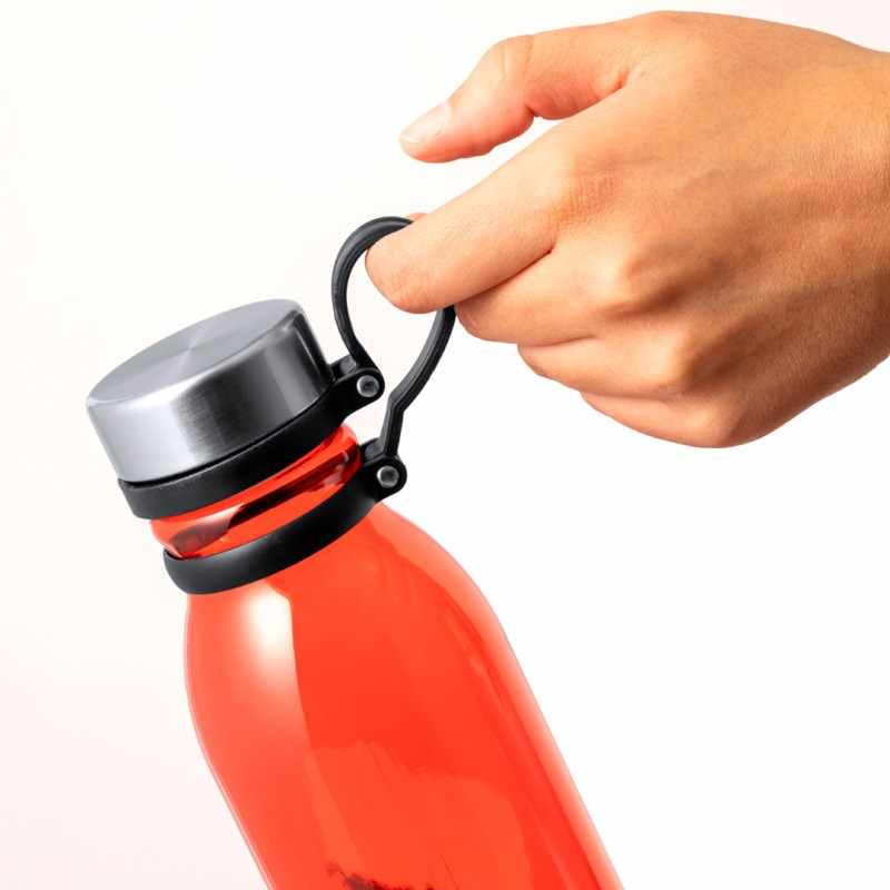 Borraccia con cinturino in silicone - cod. MK20723