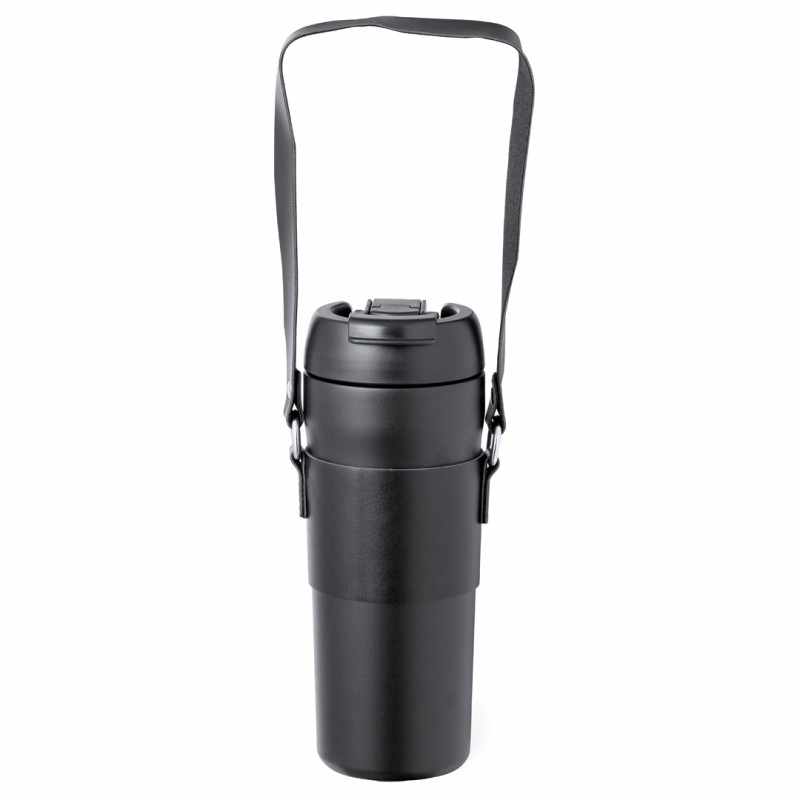 Borraccia termica con cannuccia - cod. MK20718