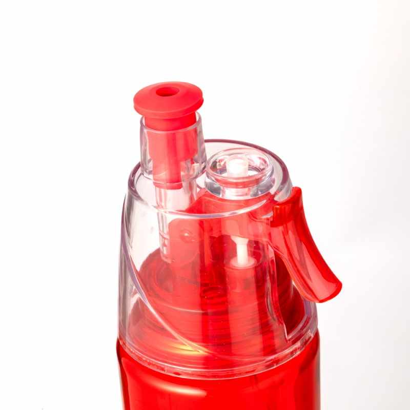 Borraccia con spruzzatore nel tappo - cod. MK20736