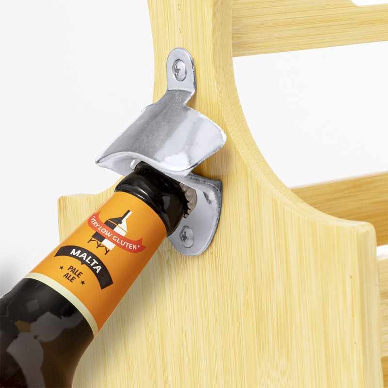 Portabottiglie in legno personalizzato - cod. MK20806