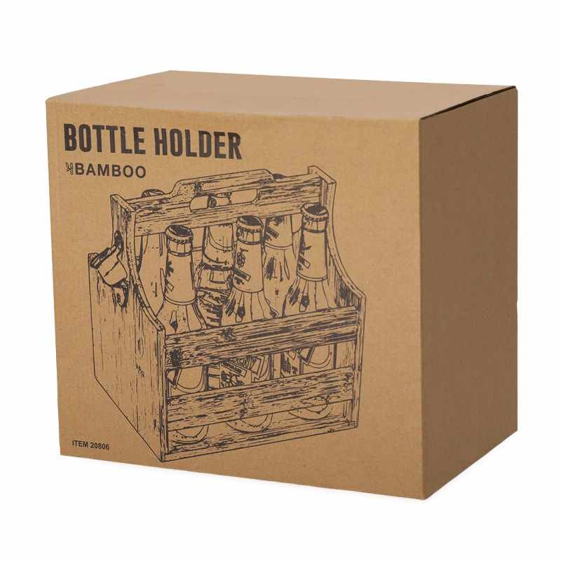 Portabottiglie in legno personalizzato - cod. MK20806
