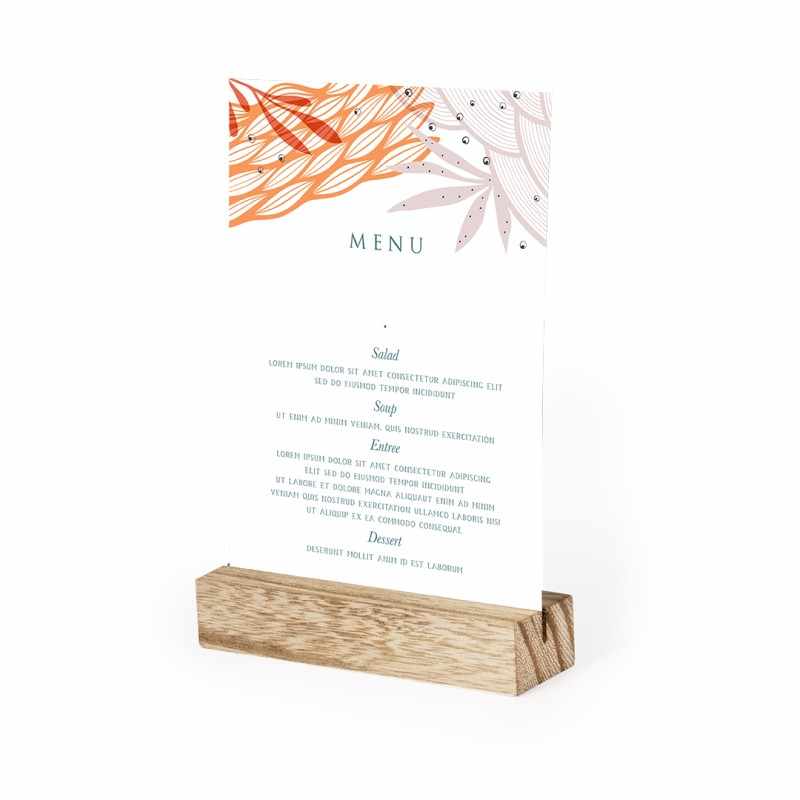 Base di appoggio in legno per smartphone - cod. MK20816