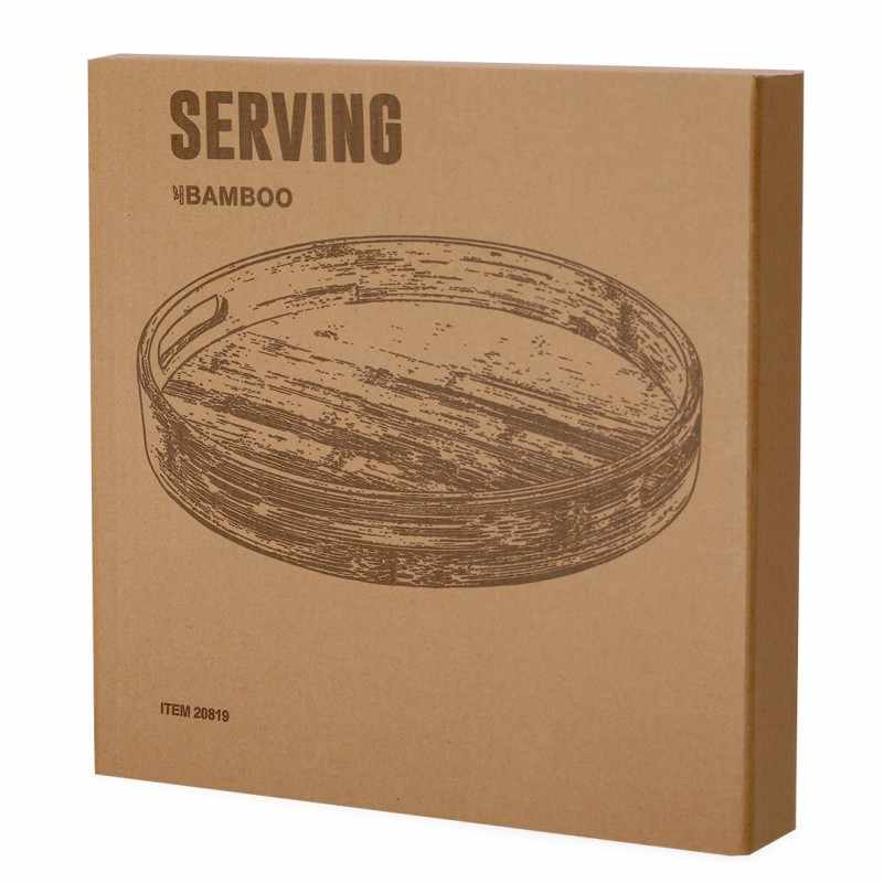 Vassoio in bambù personalizzato - cod. MK20819