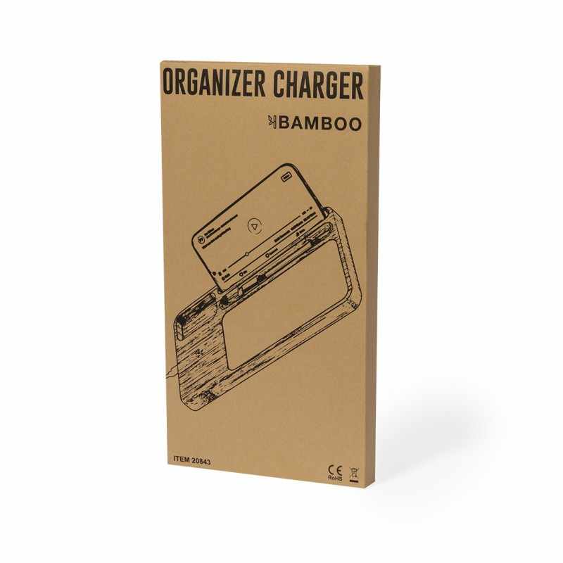 Caricabatterie wireless con scritte serigrafate - cod. MK20843