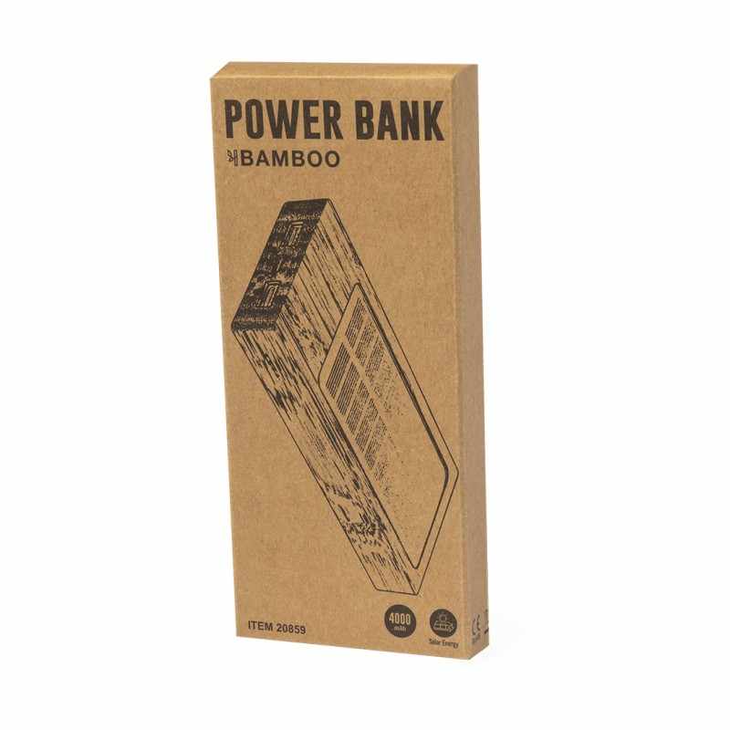 Power Bank da stampare con scritte da 4.000 mAh - cod. MK20859