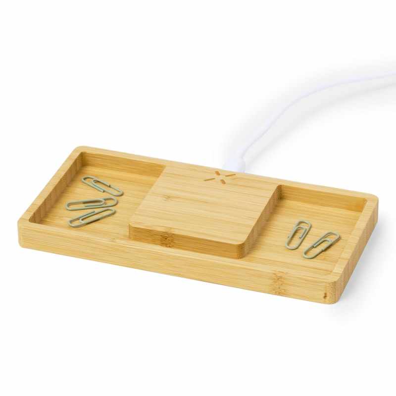 Caricabatterie wireless personalizzato con logo - cod. MK20861