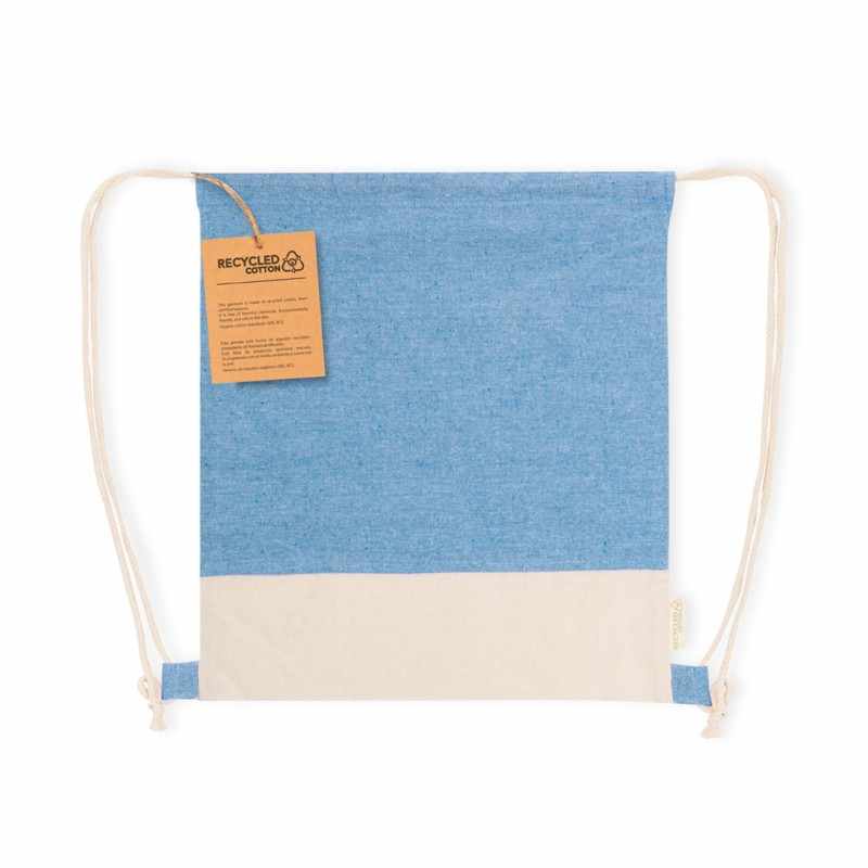 Zainetto in cotone personalizzabile f.to 38x42cm. - cod. MK20907