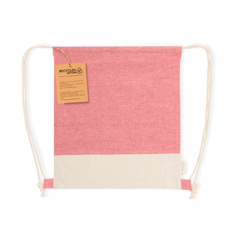 Zainetto in cotone personalizzabile f.to 38x42cm. - cod. MK20907