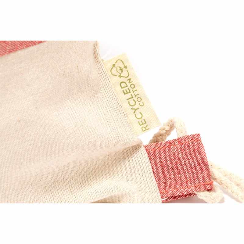 Zainetto in cotone personalizzabile f.to 38x42cm. - cod. MK20907