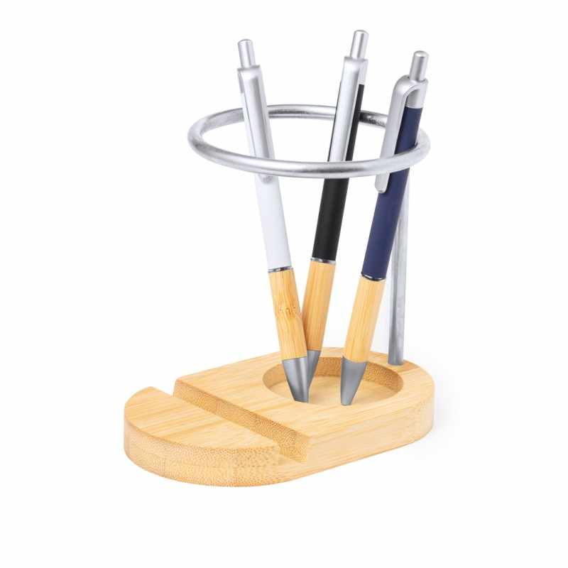 Portapenne personalizzabile con portacellulare - cod. MK20926