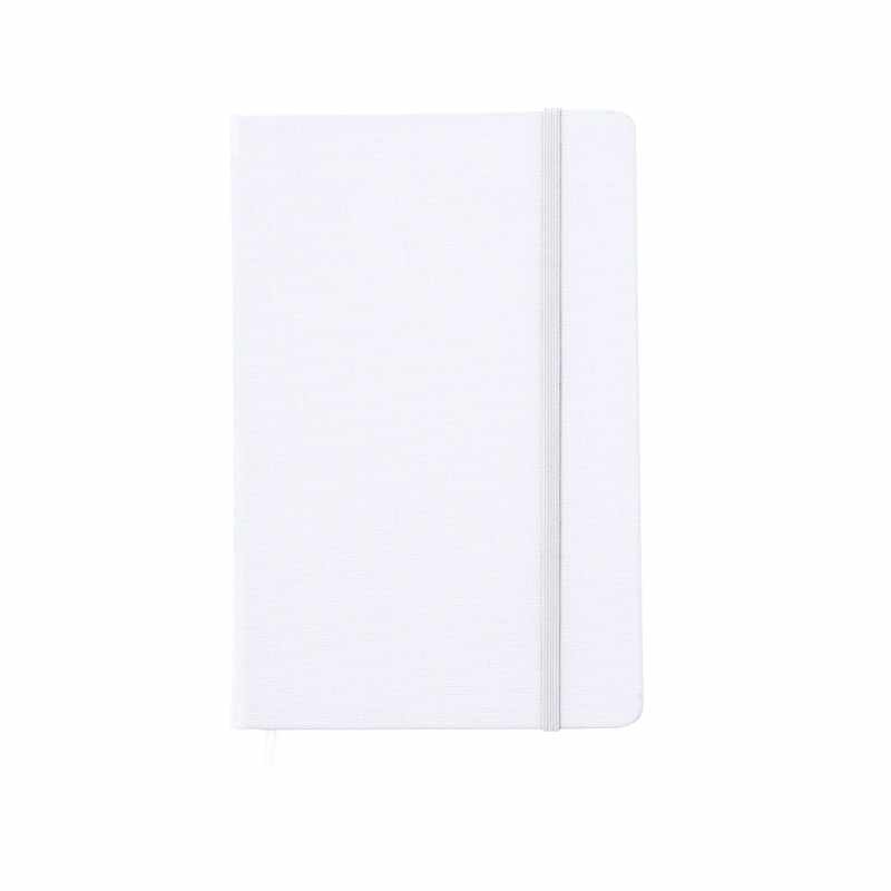 Block Notes da 100 pagine lisce con elastico - cod. MK20946