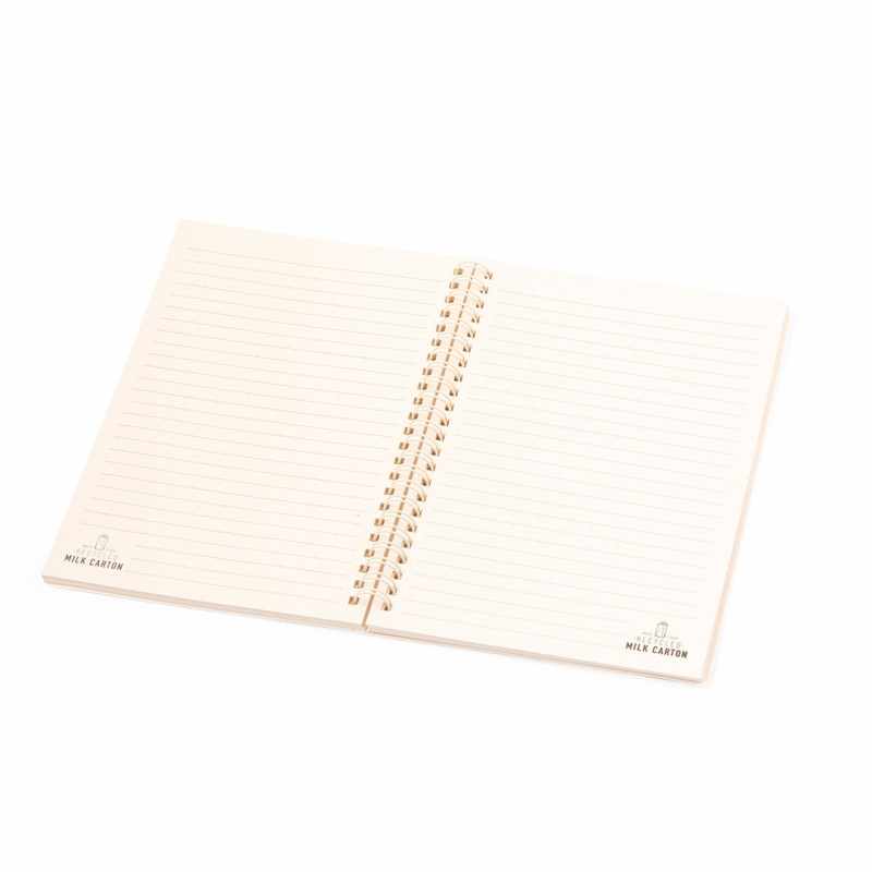 Taccuino con scritte serigrafate - cod. MK20938