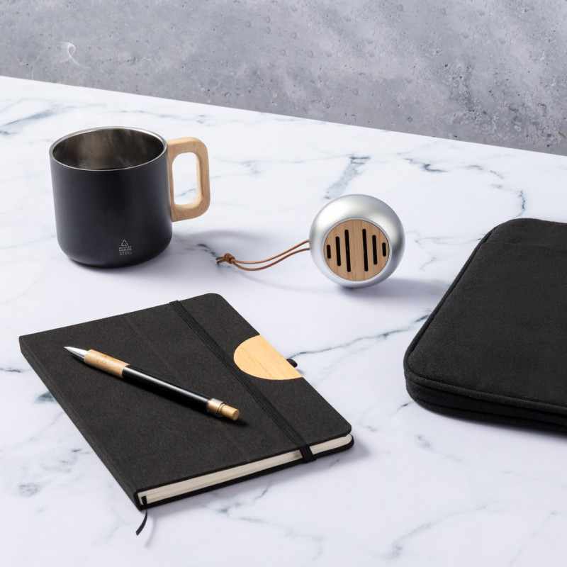 Block Notes personalizzabile con portacellulare - cod. MK20954