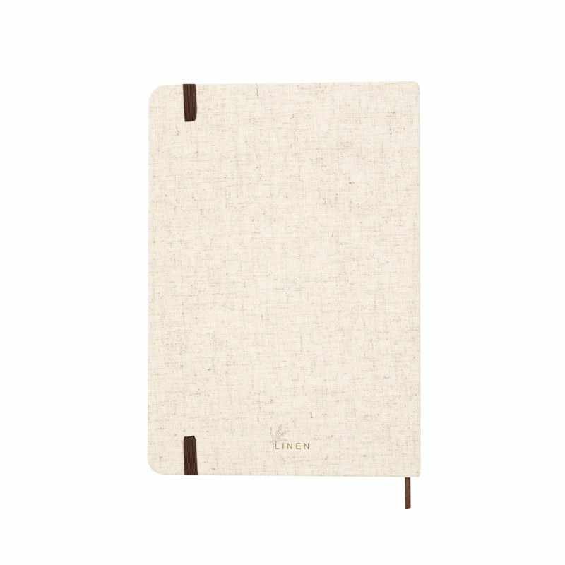 Block Notes da 80 fogli lisci in colore naturale - cod. MK20945