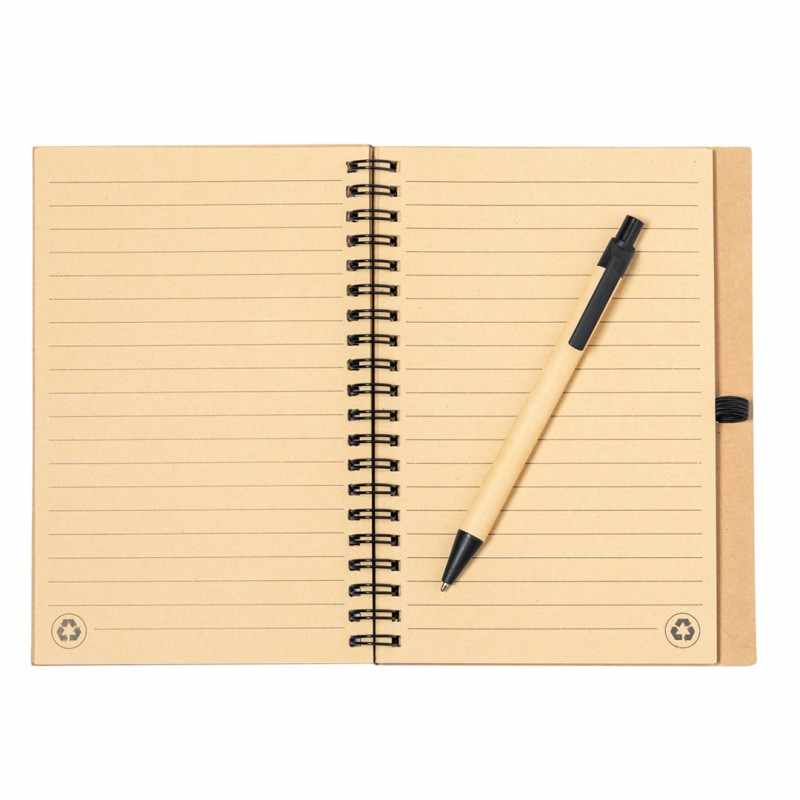 Taccuino con logo e scritte - cod. MK20959